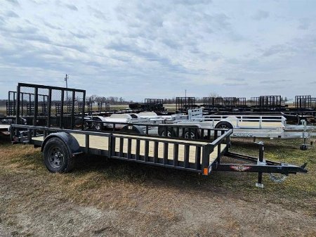 New 2024 H & H Trailers 82x14 ATV Utility Trailer