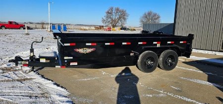 New 2024 H & H Trailers 83x16 14k Dump Trailer
