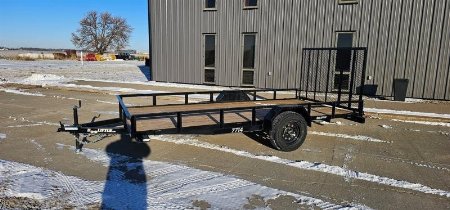 New 2025 Doolittle Trailer Mfg 77x14 Rally Sport Utility Trailer