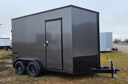 New 2025 Look Trailers 7x12 Element SE Tandem Axle Cargo / Enclosed Trailer