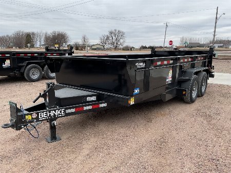 New 2025 Behnke LPD83X16E702 Dump Trailer