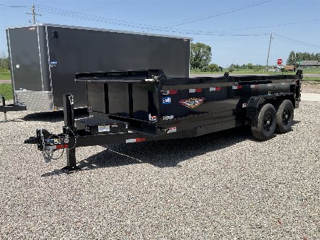 New 2025 H&H Trailers H8316DBW-B-140 Dump Trailer