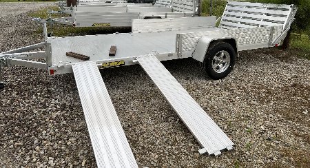 New 2023 Aluma 8112-R-BT-SR Utility Trailer