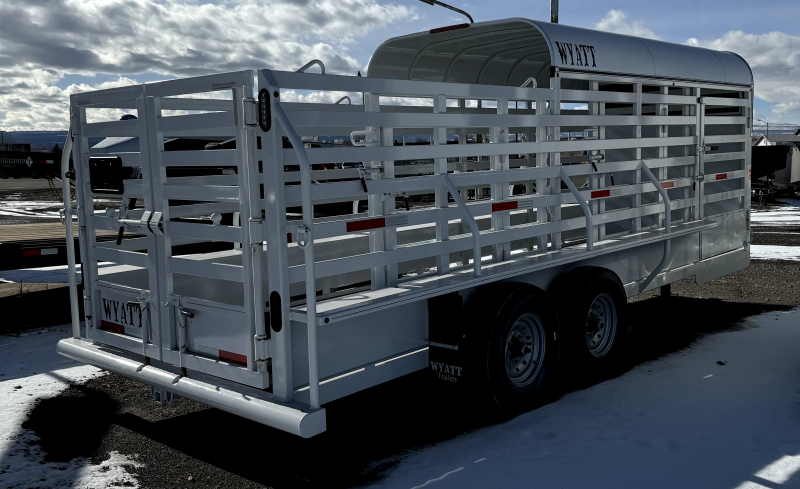 New 2024 Wyatt SGT Stock Trailer