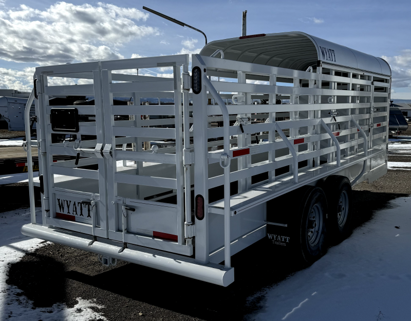 New 2024 Wyatt SGT Stock Trailer