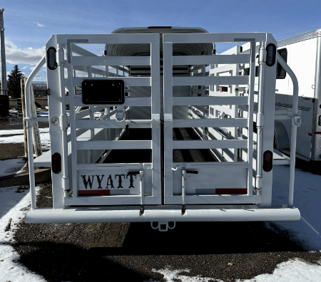 New 2024 Wyatt SGT Stock Trailer