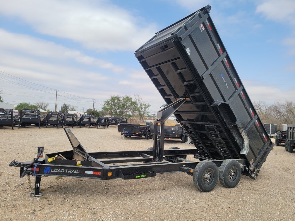 New 2025 Load Trail 16' Dump Trailer14K Dump Trailer w/ 48" Sides