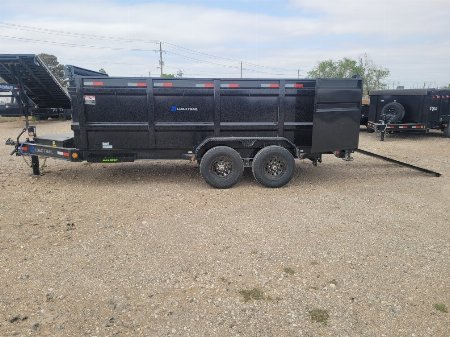 New 2025 Load Trail 16' Dump Trailer14K Dump Trailer w/ 48" Sides