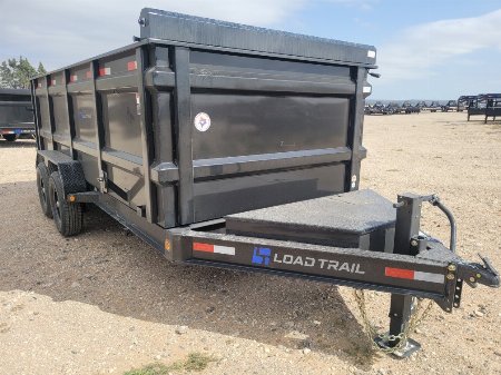 New 2025 Load Trail 16' Dump Trailer14K Dump Trailer w/ 48" Sides