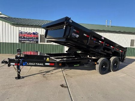 New 2025 Load Trail 83 X14' Low-Pro Dump Dump Trailer