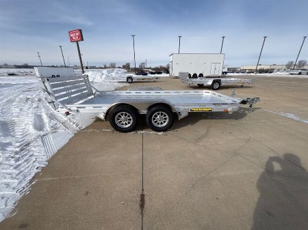 New 2026 Aluma 7814TA-EL-BT-RTD Utility Trailer