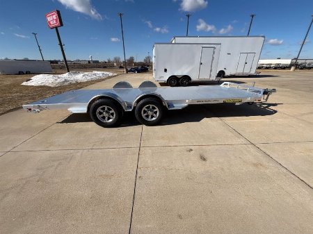 New 2025 Aluma 8220H-TA-EL-R-RTD Utility Trailer