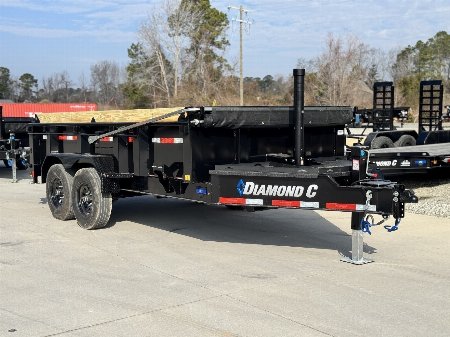 New 2025 Diamond C Trailers LPT207-14 24  Dump Trailer