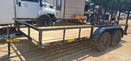 New 2025 Big Tex Trailers 60PI-16BK4RG Utility Trailer