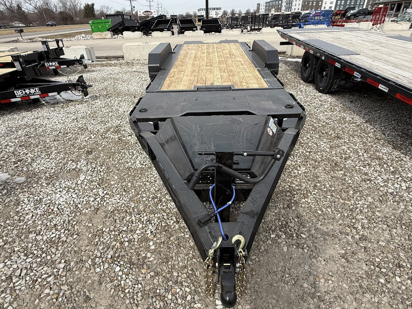 New 2025 RAWMAXX G7X20BP14K Tilt Trailer 83X20 TA (GVW:14000) BLACK