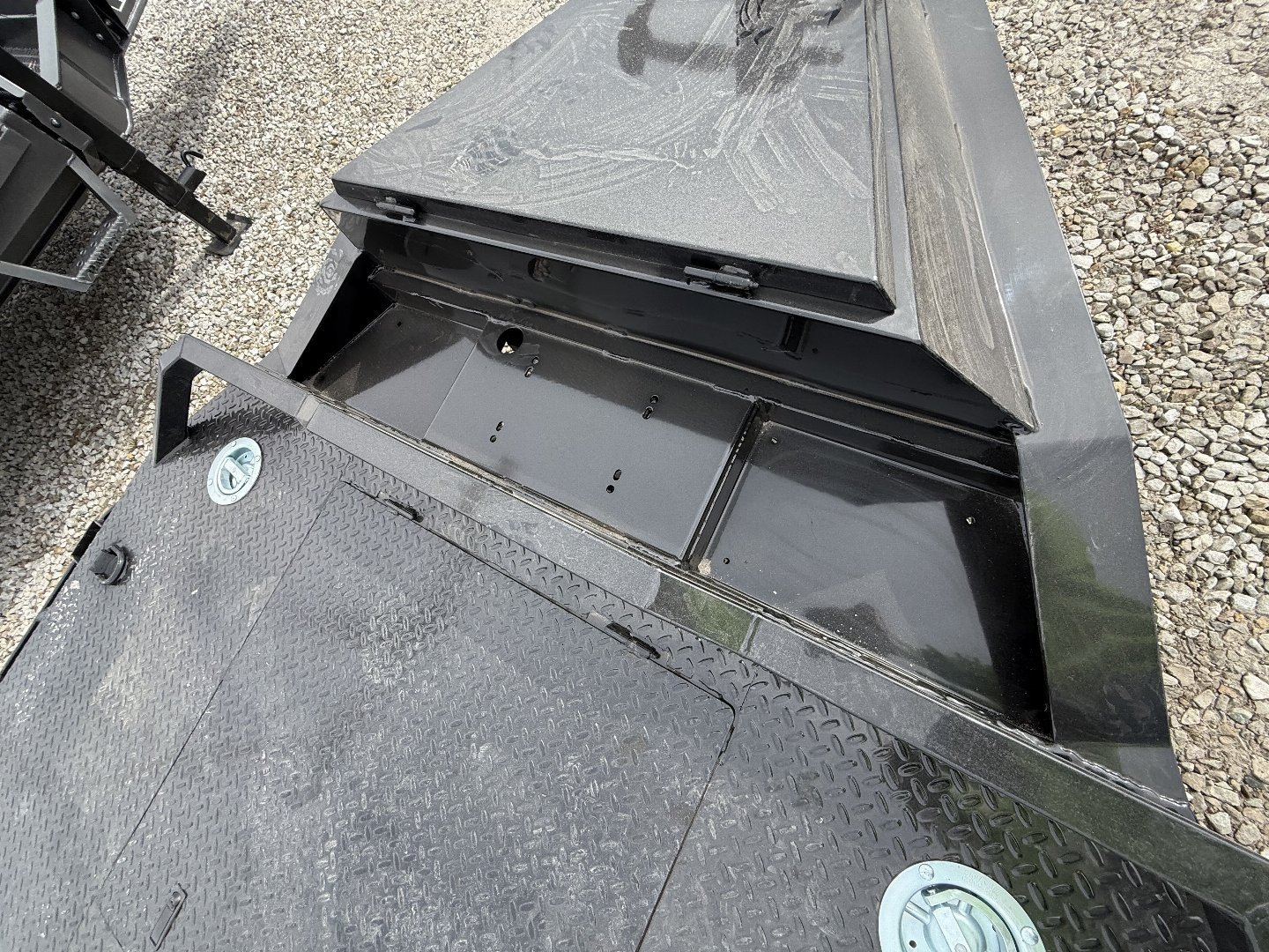 New 2025 RAWMAXX G7X20BP14K Tilt Trailer 83X20 TA (GVW:14000) BLACK