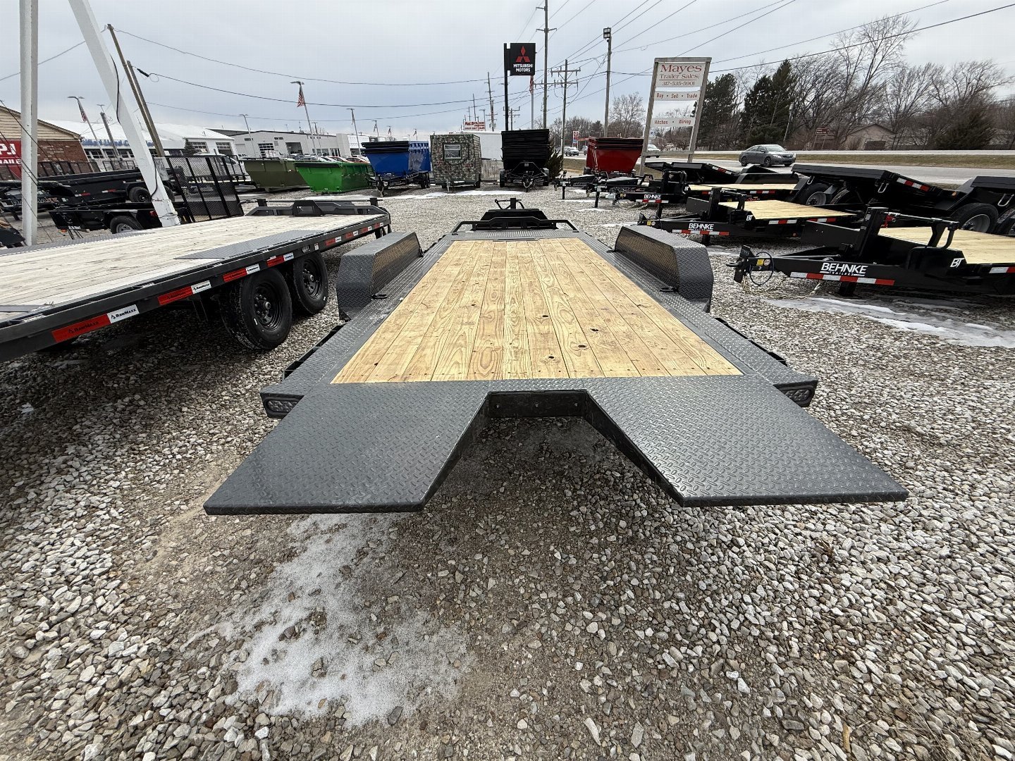 New 2025 RAWMAXX G7X20BP14K Tilt Trailer 83X20 TA (GVW:14000) BLACK