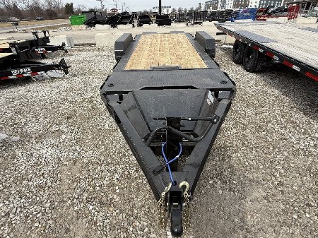 New 2025 RAWMAXX G7X20BP14K Tilt Trailer 83X20 TA (GVW:14000) BLACK