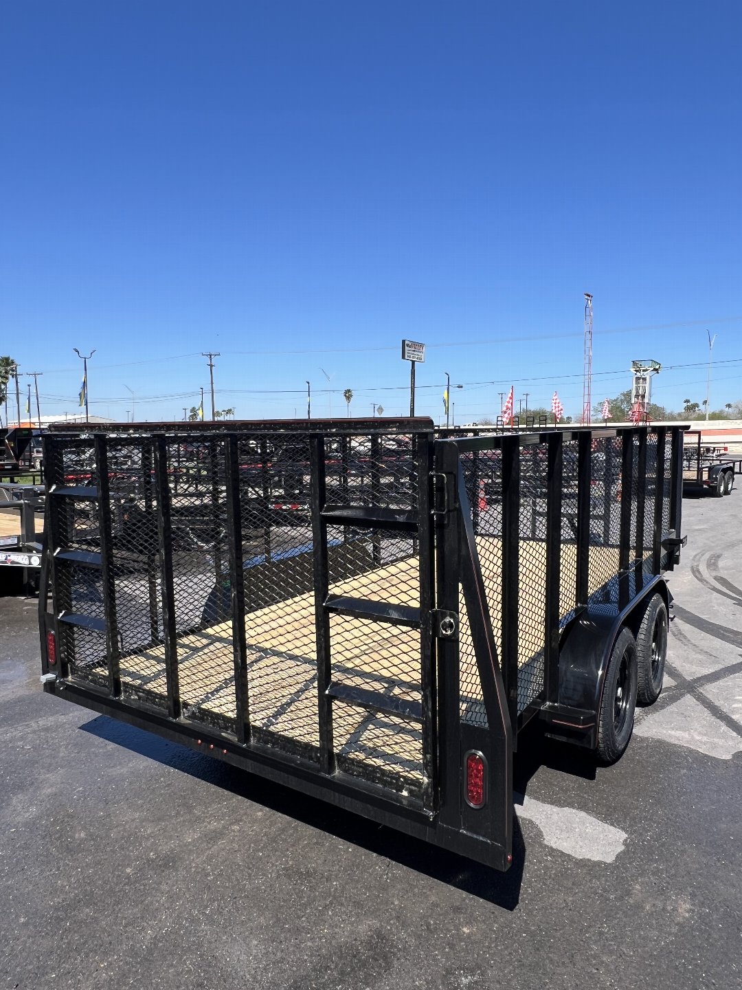 New 2025 Triple R Utility Trailer 16FT with 4ft Walls