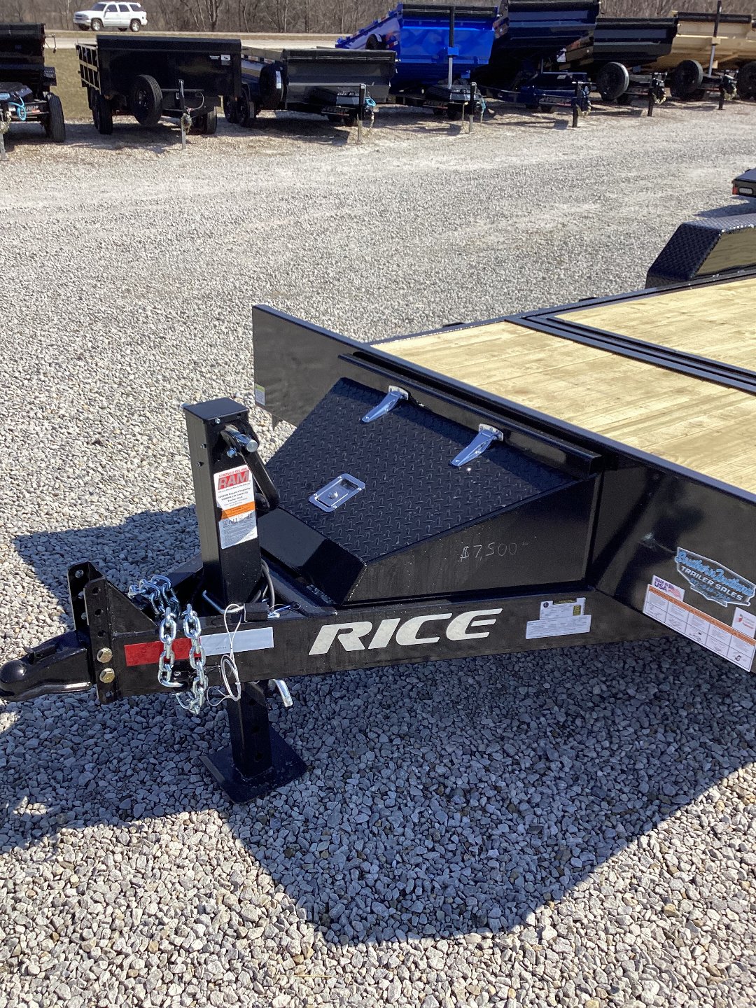 New 2025 Rice Trailers Equipment Partial Tilt 82x20 14K