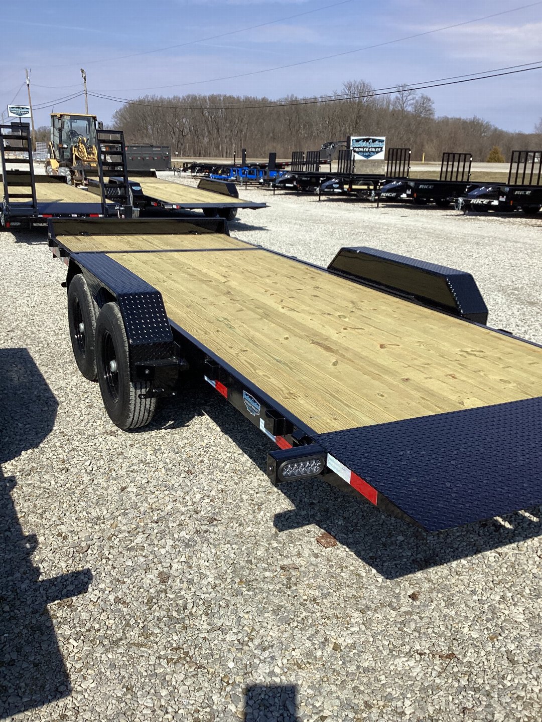 New 2025 Rice Trailers Equipment Partial Tilt 82x20 14K