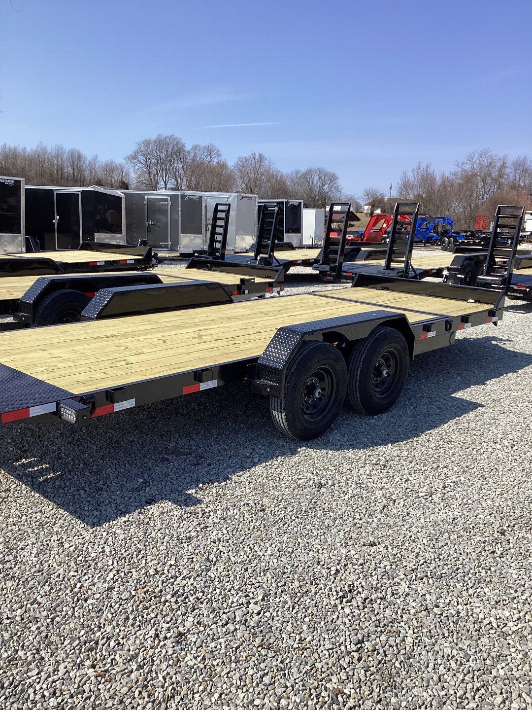 New 2025 Rice Trailers Equipment Partial Tilt 82x20 14K