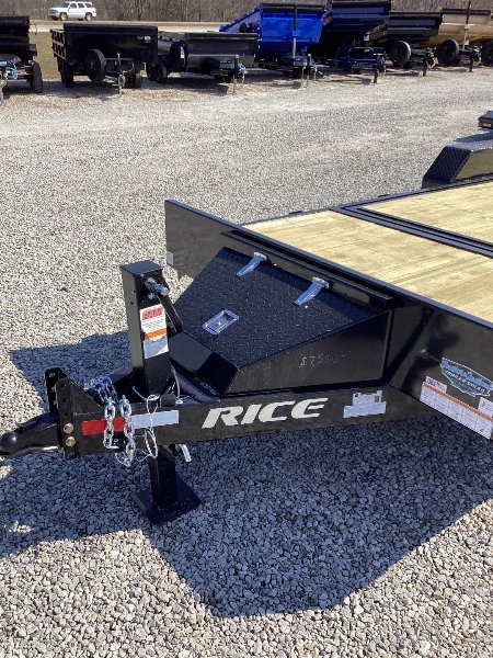 New 2025 Rice Trailers Equipment Partial Tilt 82x20 14K
