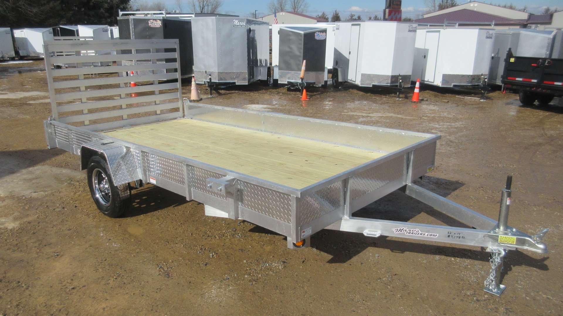 New 2026 Quality Steel and Aluminum Simplicity Utility Trailer