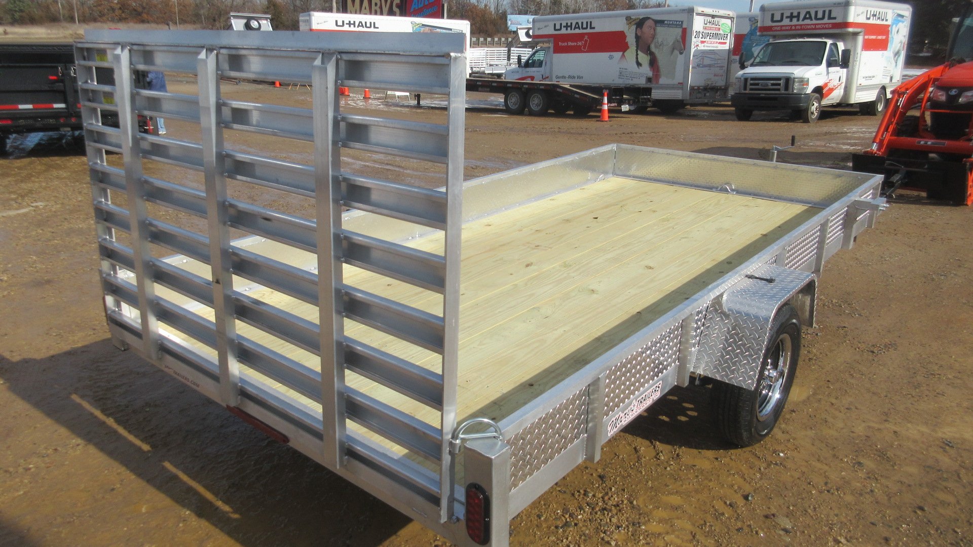 New 2026 Quality Steel and Aluminum Simplicity Utility Trailer