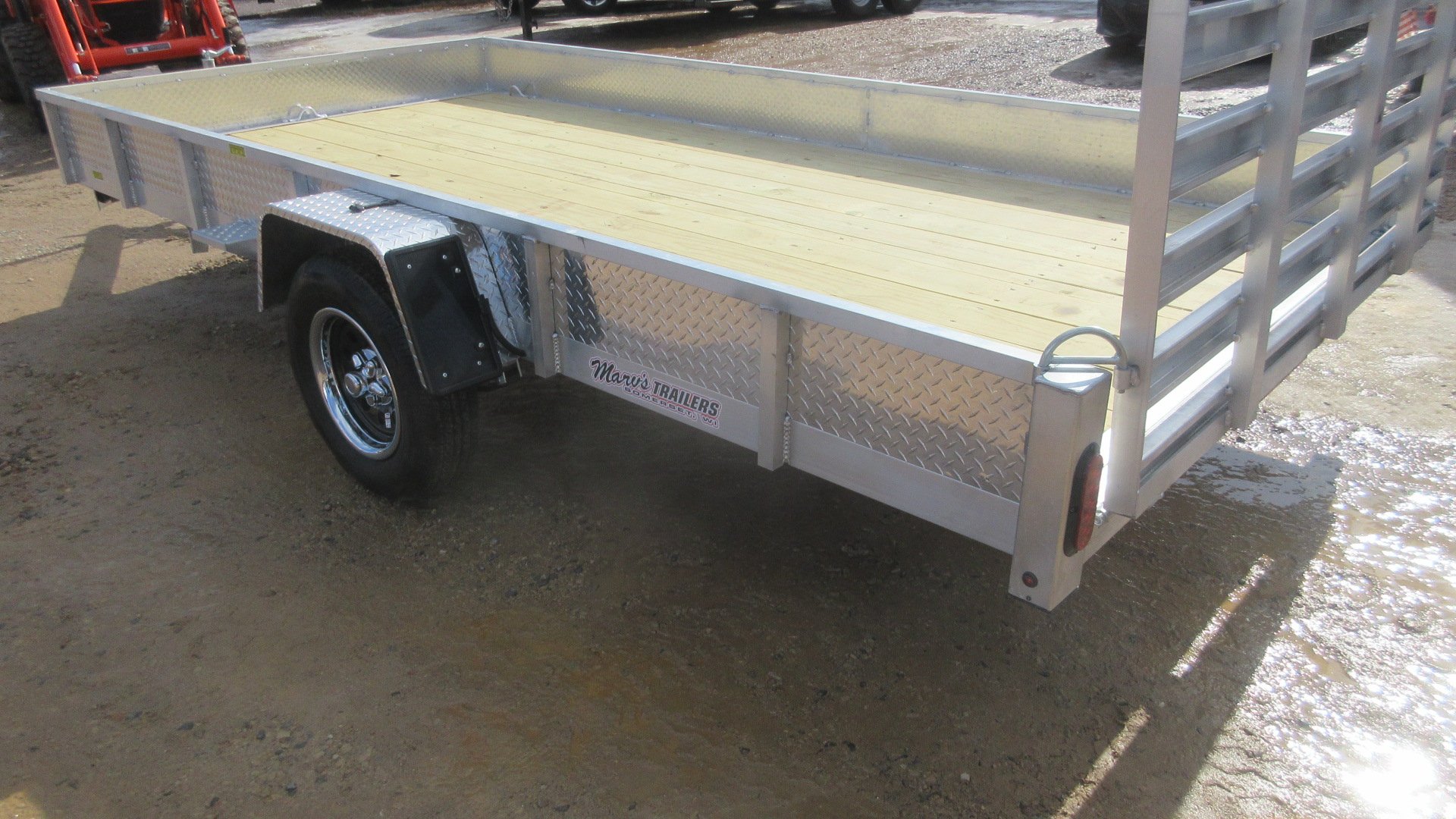 New 2026 Quality Steel and Aluminum Simplicity Utility Trailer