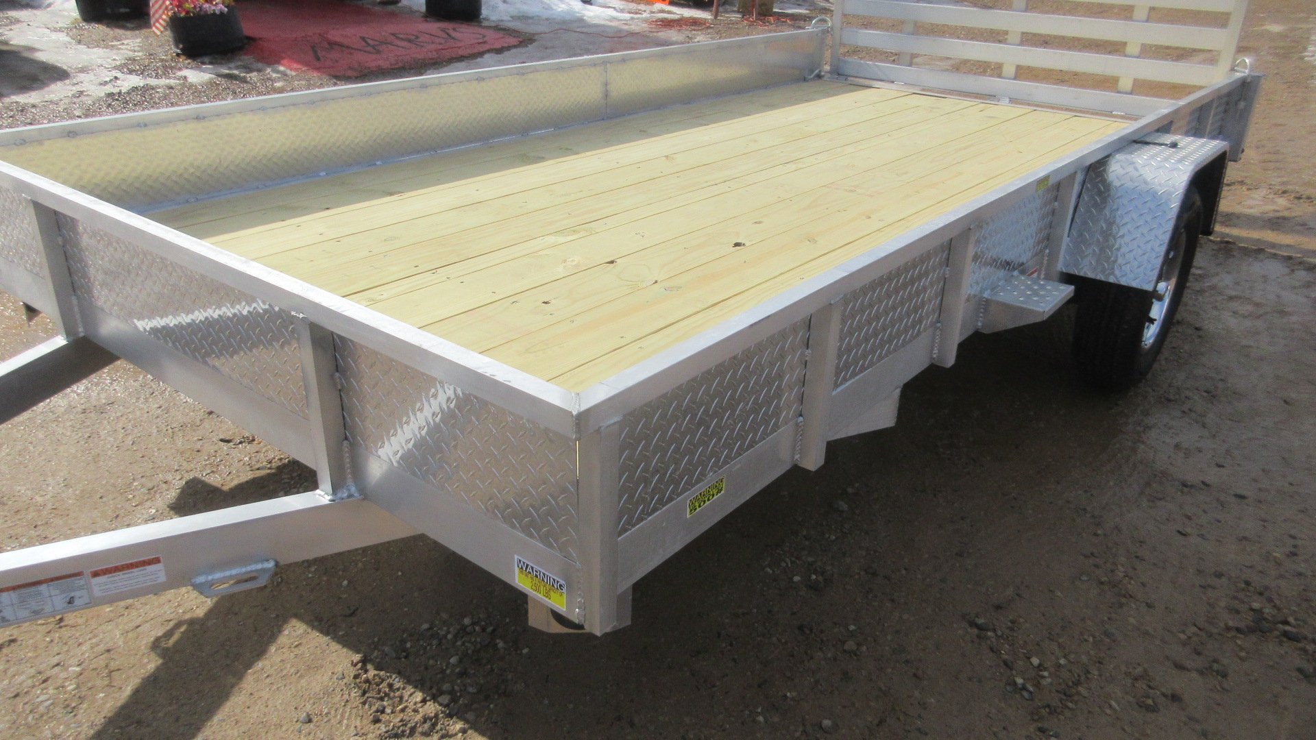 New 2026 Quality Steel and Aluminum Simplicity Utility Trailer