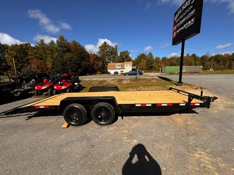 New 2025 Down2Earth 82X20 Car Hauler 7,000 LB GVRW for Sale