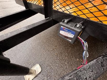 New 2025 Down2Earth 82X14 Utility 7000lb GVWR w/2 FT mesh Sides (DTE8214YT3.5BHS) for Sale