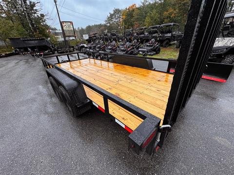 New 2025 Down2Earth 82x16 Utility Trailer 7,000lb GVWR (DTE8216UT3.5B) for Sale