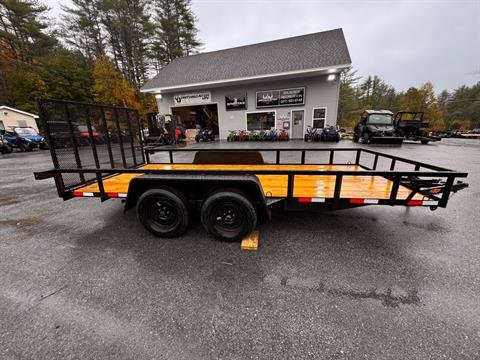 New 2025 Down2Earth 82x16 Utility Trailer 7,000lb GVWR (DTE8216UT3.5B) for Sale