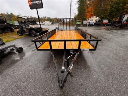 New 2025 Down2Earth 82x16 Utility Trailer 7,000lb GVWR (DTE8216UT3.5B) for Sale