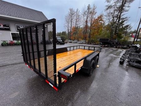 New 2025 Down2Earth 82x16 Utility Trailer 7,000lb GVWR (DTE8216UT3.5B) for Sale