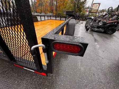 New 2025 Down2Earth 82x16 Utility Trailer 7,000lb GVWR (DTE8216UT3.5B) for Sale