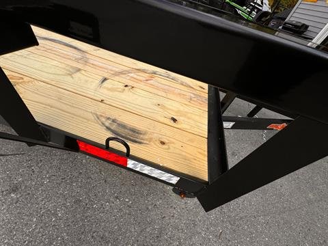 New 2025 Down2Earth 76X14 Utility Trailer Tube Top Powder Coated for Sale