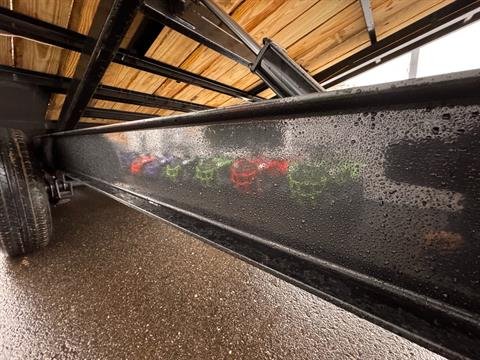 New 2025 Down2Earth 102x22 Deck Over Tilt 14,000 GVWR (DTE10222DOT7BW) for Sale