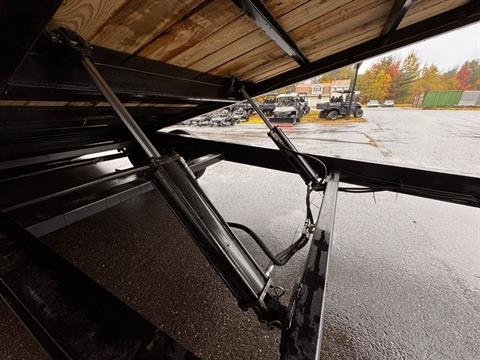 New 2025 Down2Earth 102x22 Deck Over Tilt 14,000 GVWR (DTE10222DOT7BW) for Sale