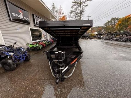 New 2025 Down2Earth 102x22 Deck Over Tilt 14,000 GVWR (DTE10222DOT7BW) for Sale