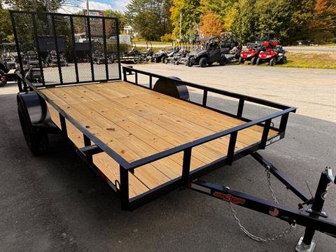New 2025 Down2Earth 76X12 Utility Trailer for Sale