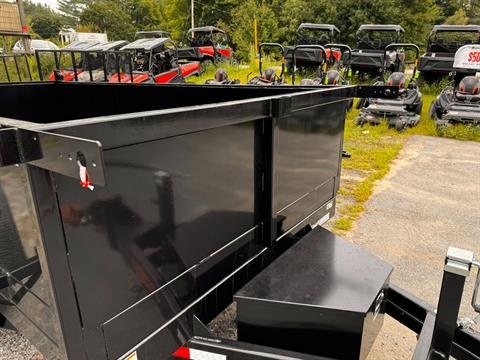 New 2025 Down2Earth 6' X 12' Dump 10k GVWR (DTE612DT5) for Sale