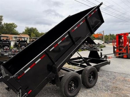 New 2025 Down2Earth 6' X 12' Dump 10k GVWR (DTE612DT5) for Sale