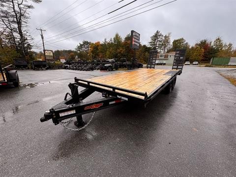 New 2025 Down2Earth 102X20 Equipment Deckover 14,000lb GVWR (DTE820DO7B) for Sale