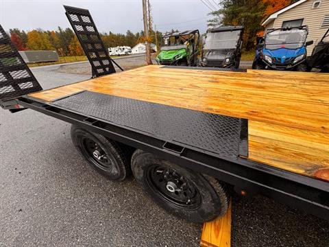 New 2025 Down2Earth 102X20 Equipment Deckover 14,000lb GVWR (DTE820DO7B) for Sale