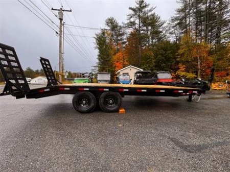 New 2025 Down2Earth 102X20 Equipment Deckover 14,000lb GVWR (DTE820DO7B) for Sale