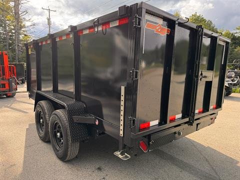 New 2025 Down2Earth 7X14 14K 4 Foot Sides w/Tarp and Ramp Kit for Sale