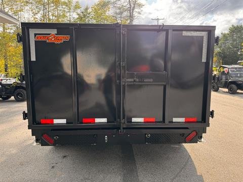 New 2025 Down2Earth 7X14 14K 4 Foot Sides w/Tarp and Ramp Kit for Sale